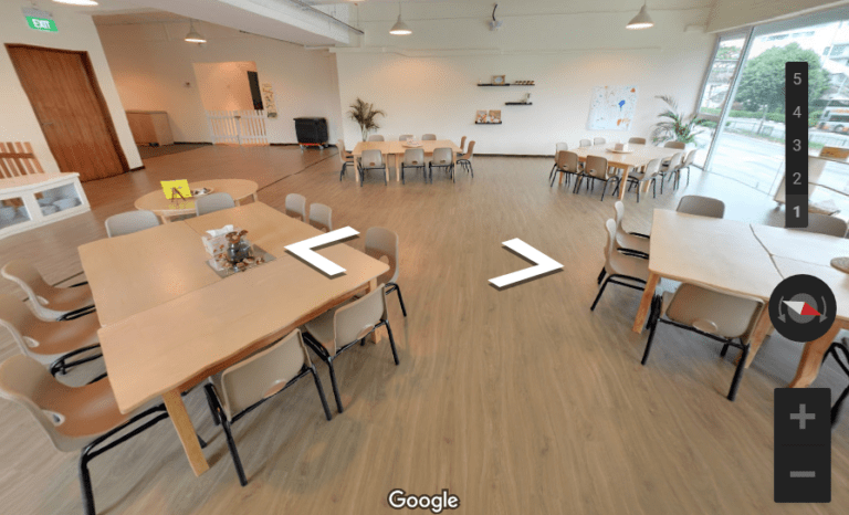 The classroom environment of EtonHouse Upper Bukit Timah
